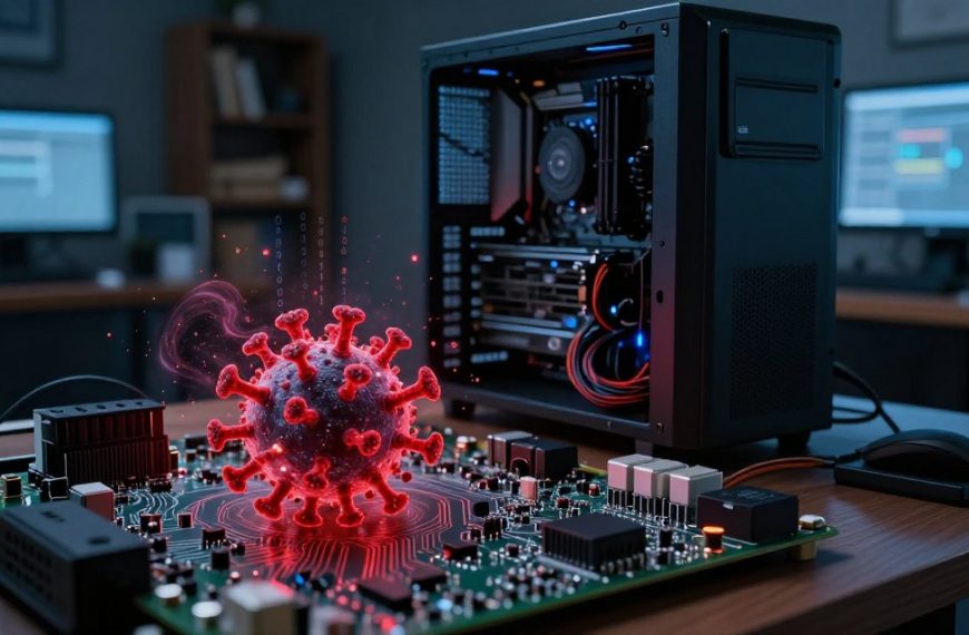 can a virus damage computer hardware